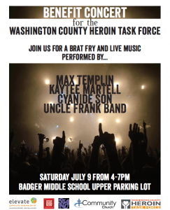 KEBERLE, PATRYKUS AND LAUFENBERG IS HONORED TO ASSIST THE UPCOMING ELEVATE/HEROIN TASK FORCE BENEFIT CONCERT.